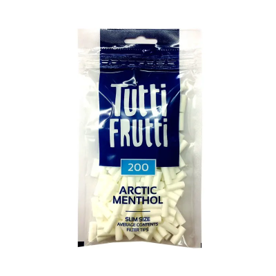 Filtros Tutti Frutti Artic Mentol - Comprar online