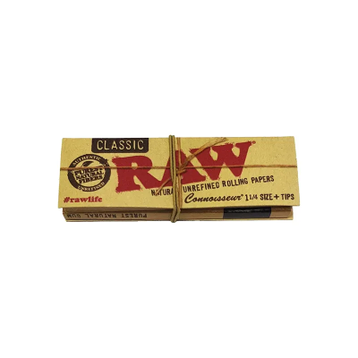 Papel RAW Classic 1 1/4 + Tips - Comprar online