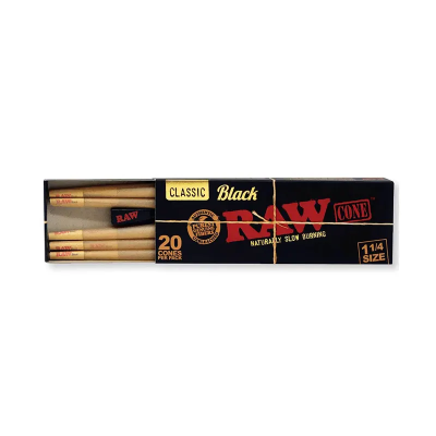 Conos RAW Black 1 1/4 - Comprar online