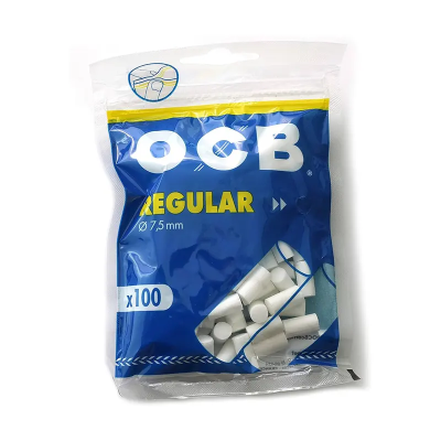 Filtros OCB 8 mm Regular - Caja 100 Unidades