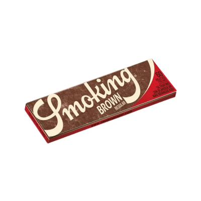 Papel de Fumar Smoking Brown 70mm 60 Hojas