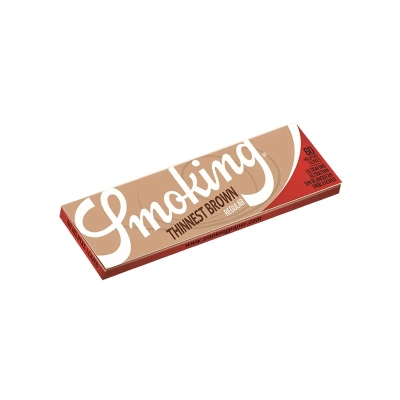 Papel de Fumar Smoking Thinnest Brown 70mm